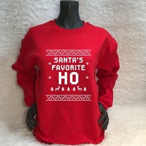 NWT Santa's Favorite HO Ugly Christmas Sweater